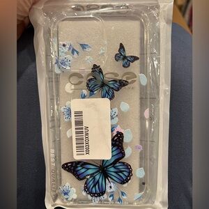 New - Blue Butterfly Phone Case - 15Promax